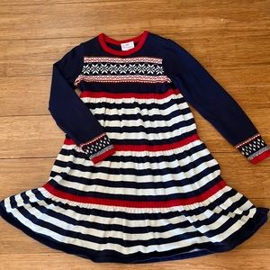 Holiday Hanna Anderson sweaterknit dress. Perfect for winter time and holidays!